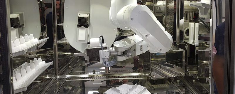 Robot Apoteca Chemo: garantiza los más altos estándares de elaboración.
